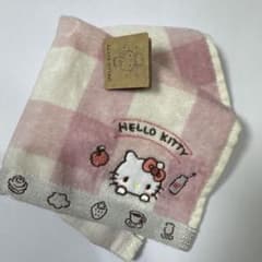 ハローキティ チェック柄タオルのサムネイル