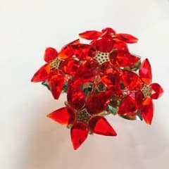 スワロフスキー 小物 ポインセチアのサムネイル