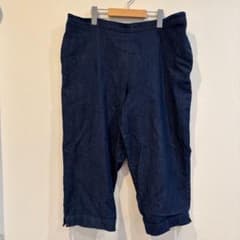 alfred dunner デニムパンツ 16サイズ　ブルー　七分丈