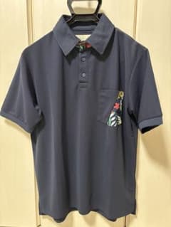 美品 ダファー オブ セントジョージ ポロシャツ ネイビーのサムネイル