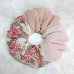 1点のみ⭐ハンドメイドシュシュ 1点のみ／1291. ハンドメイドシュシュ - メルカリ