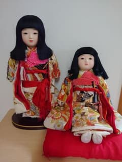【パコ】松寿作 市松人形 「浪花のいちまさん」立ち、座り2体セット パコ様専用】松寿作 市松人形 「浪花のいちまさん」立ち、座り2体