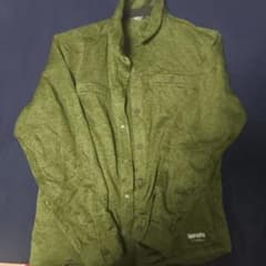 Eddie Bauer オリーブグリーン 長袖シャツのサムネイル