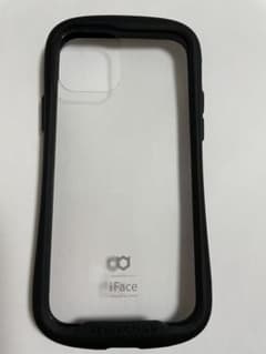 iFace iPhoneクリアーブラックのサムネイル