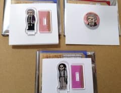 ゴールデンカムイ　ジロリPLAZA　白石　房太郎　缶バッジ　アクリルスタンドのサムネイル