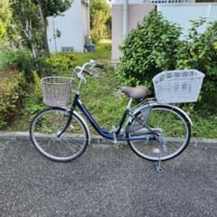 ママチャリ 前後カゴ ギアなし【東大和市・桜街道】整備済み ママチャリ 前後カゴ ギアなし【東大和市・桜街道】整備済み - メルカリ