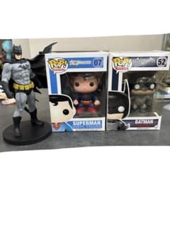 絶版Funko POP DC Superman Batman フィギュアセット - メルカリ