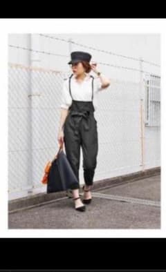 K.growth　サロペット　ブラックのサムネイル