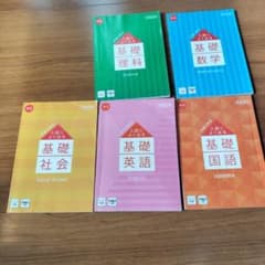 基礎学習参考書セット 中学3年のサムネイル