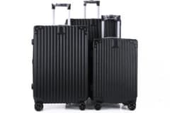 軽量Lサイズ 静音8輪 キャリーバッグ スーツケース キャリーケース 黒