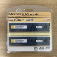 elixir 4GB DDR3メモリー3枚Intelcpuクーラー※値下げ交渉可 | Shop at