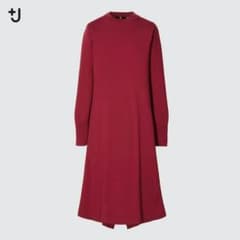 【新品・未使用】＋J エクストラファインメリノブレンドロングワンピース

Lのサムネイル