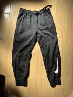 Nike 黒 dry fit ジャージパンツ XLのサムネイル