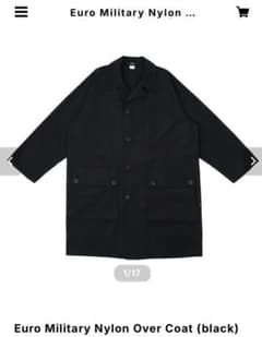 Euro Military Nylon Over Coat (black)OVY - メルカリ