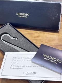 ミキモト MIKIMOTO パール ブックマーク　しおりのサムネイル