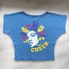【希少】CHEER チアー ドルマン カットソー ブルー Y2K ダンス Lのサムネイル
