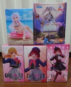 プライズフィギュアまとめ売り　推しの子　葬送のフリーレン　AngelBeats！のサムネイル