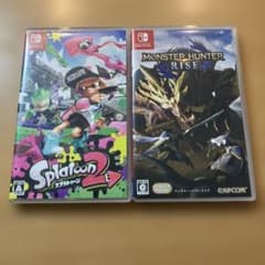 スプラ2 モンハンライズ Switch 「スプラトゥーン2」「モンスターハンターライズ」 - メルカリ