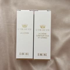 Dior ロードヴィ サンプル 化粧水・目元、口元用クリーム