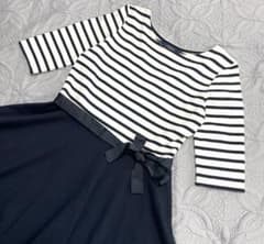POLO RALPH LAUREN ボーダーワンピース 長袖