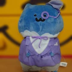문구와 함께 파스텔 오메카시 봉제 인형 19cm