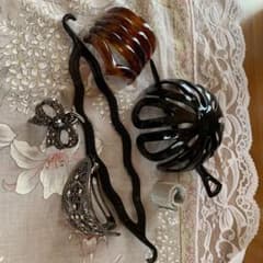 ヘアーアクセサリー6点セットのサムネイル