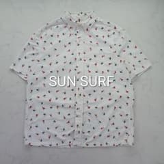 SUNSURF フラダンサー 総柄 オックスフォードシャツ コットンのサムネイル