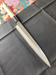 【逸品】堺刃物 切付柳刃包丁 極上 片刃 右 刃渡り235㎜ 研ぎ済 逸品】堺刃物 切付柳刃包丁 極上 片刃 右 刃渡り235㎜ 研ぎ済 | Shop