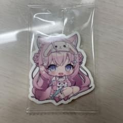 白衣こより うさだ液ゼリー ステッカーのサムネイル