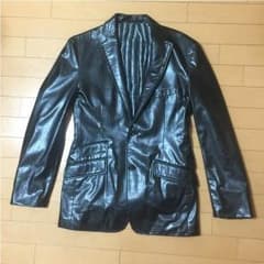 COMME CA ISM コムサイズム  フェイクレザージャケットLのサムネイル