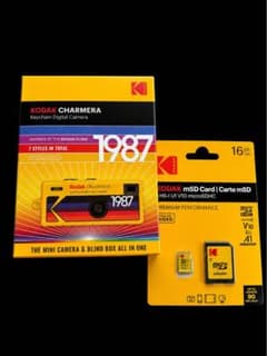 新品未開封 Kodakチャメラ&Kodak microSDカード 16G セット - メルカリ