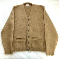 60s CAMPUS ビンテージ モヘアカーディガン カートコバーン 毛足長のサムネイル