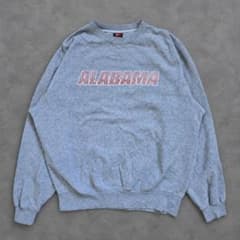 NIKE ナイキ カレッジスウェット ALABAMA 前V メンズ M グレー