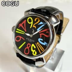 稀少/入手困難✨ コグ　ジャンピングアワー　自動巻　限定ver　裏スケ ホワイト 稀少/入手困難✨ コグジャンピングアワー自動巻限定ver裏スケ ホワイト