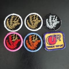 【値下げ捨てます】刺繍ワッペン 6枚セットのサムネイル