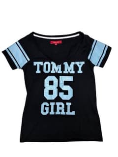 tommy girl 半袖Tシャツ ブラック Sサイズのサムネイル