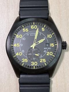 CITIZEN　エコドライブ シチズン エコドライブ サテライトウェーブ 衛星電波 F100