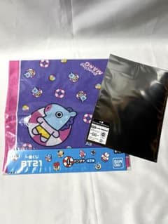 BTS BT21 이치 반 쿠지 반다나 & A5 클리어 파일