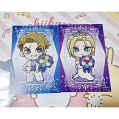 스트 6 프린세스 카페 엽서 2 장 세트 루크 & 캐미