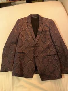 ミハラヤスヒロ MIHARAYASUHIRO ジャケット パイソン　チンピラのサムネイル
