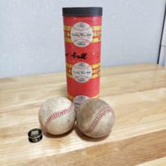 昭和レトロ Mizuno Victory Base Ball2個セット 筒付き 昭和レトロ Mizuno Victory Base Ball2個セット 筒付き - メルカリ