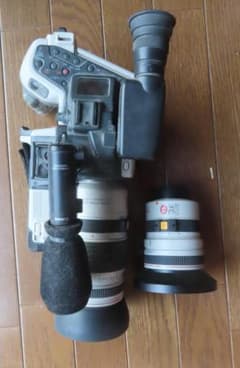 Canon LX-1 8ミリビデオカメラ 本体 レンズ2本付きのサムネイル