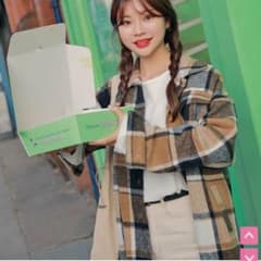 値下げしました！♥オーバーサイズチェックシャツジャケット ♥のサムネイル