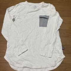HK WORKS ポケットTシャツ 白のサムネイル