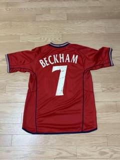 超希少 イングランド代表 リバーシブル ユニフォーム Beckham Owen