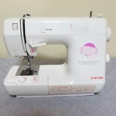 SINGER 電動ミシン ホワイト