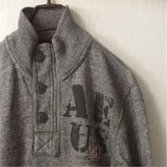 アメリカ古着 AMERICAN  EAGLE ハーフジップハイネックトレーナーのサムネイル