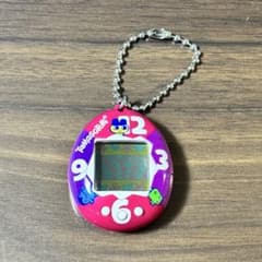 オリジナルたまごっち　1点　パープルピンククロック　GEN1