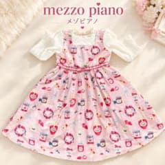 mezzo piano ワンピース 130cm 美品 裏地あり - メルカリ