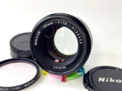 NIKON Ai-S NIKKOR 50mm f/1.4 MFレンズ #3E03 - メルカリ